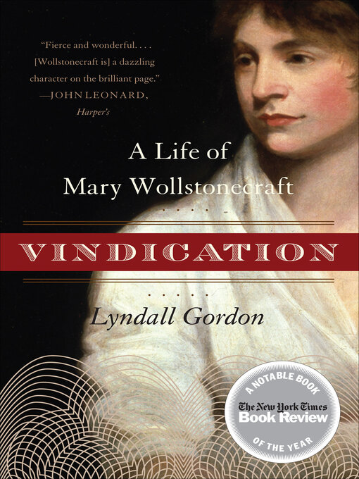 Title details for Vindication by Lyndall Gordon - Available